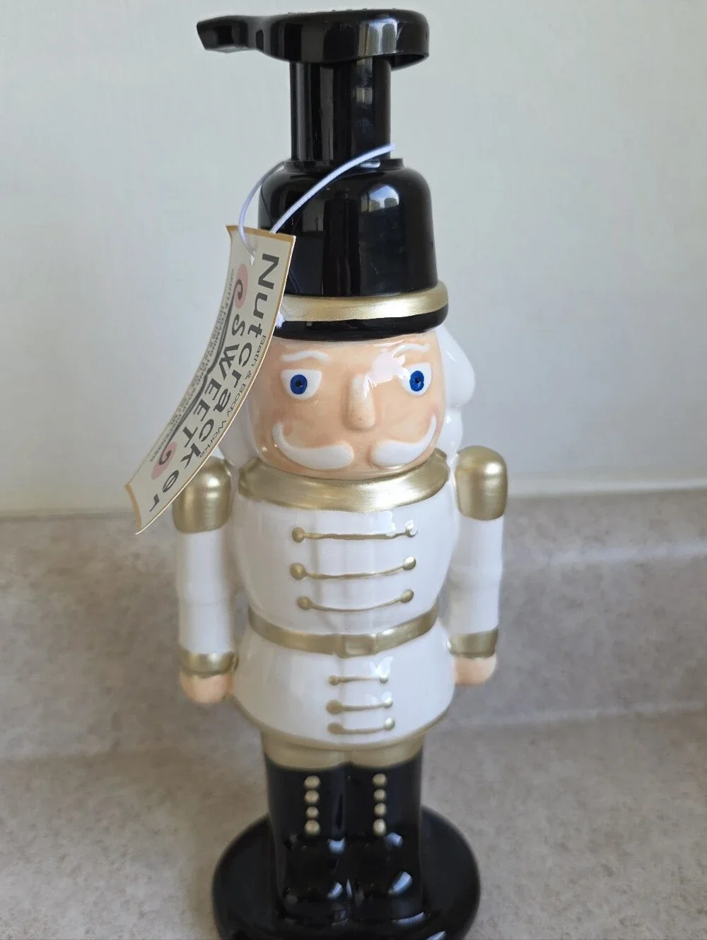 Bath and Body Works Nutcracker Soap Dispenser